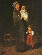 Mihaly Munkacsy Mother and Child  ddf oil painting picture wholesale